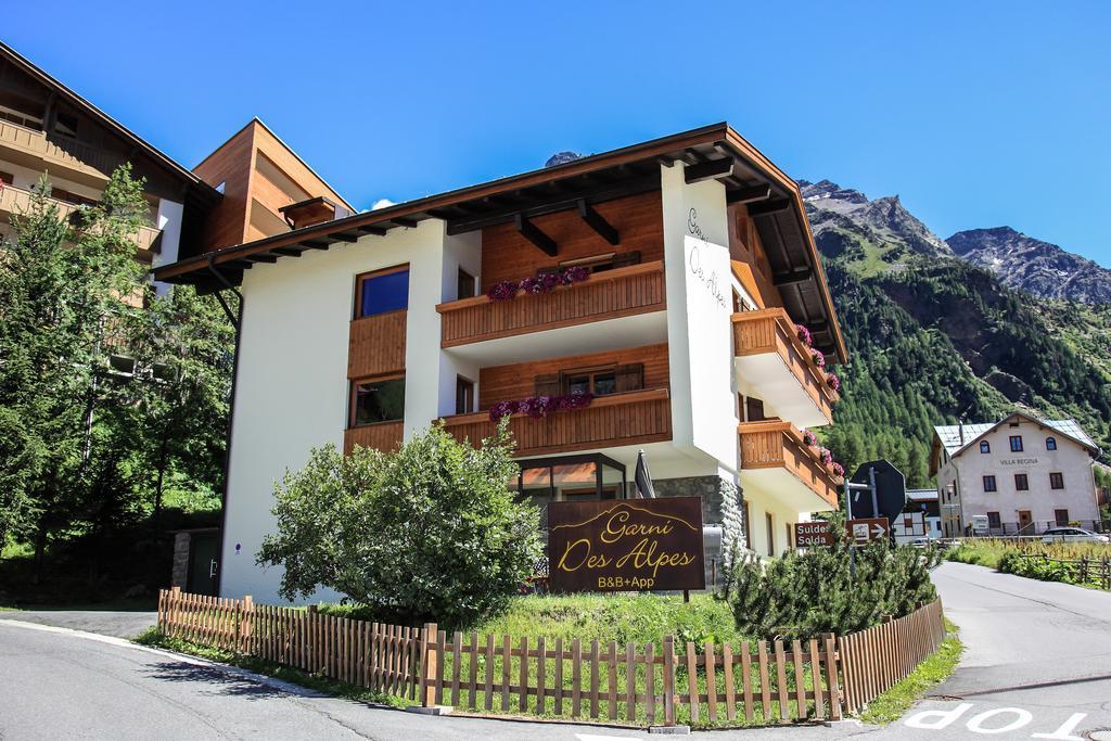 索尔达 Garni Des Alpes酒店 外观 照片